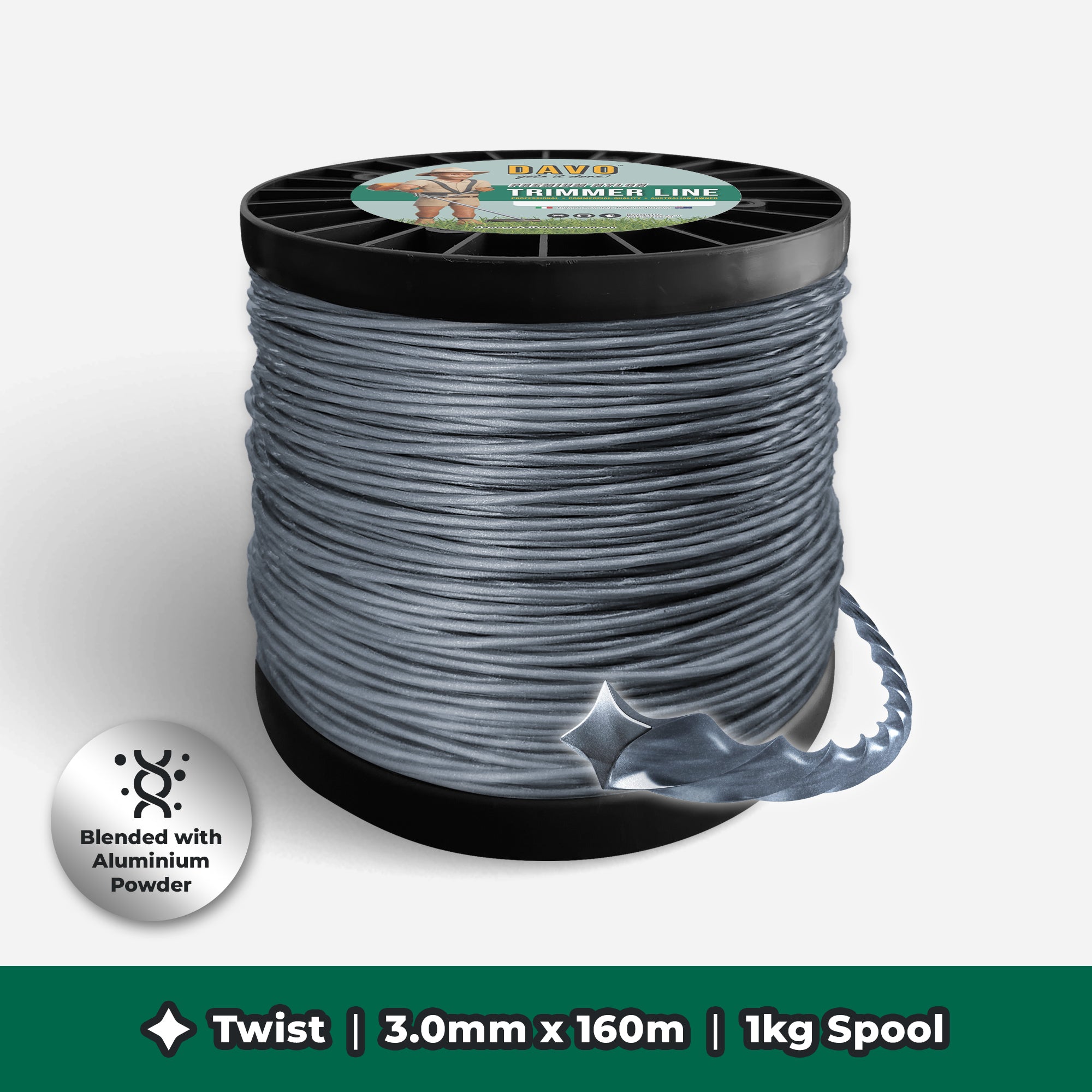 Aluminium Twist Trimmer Line