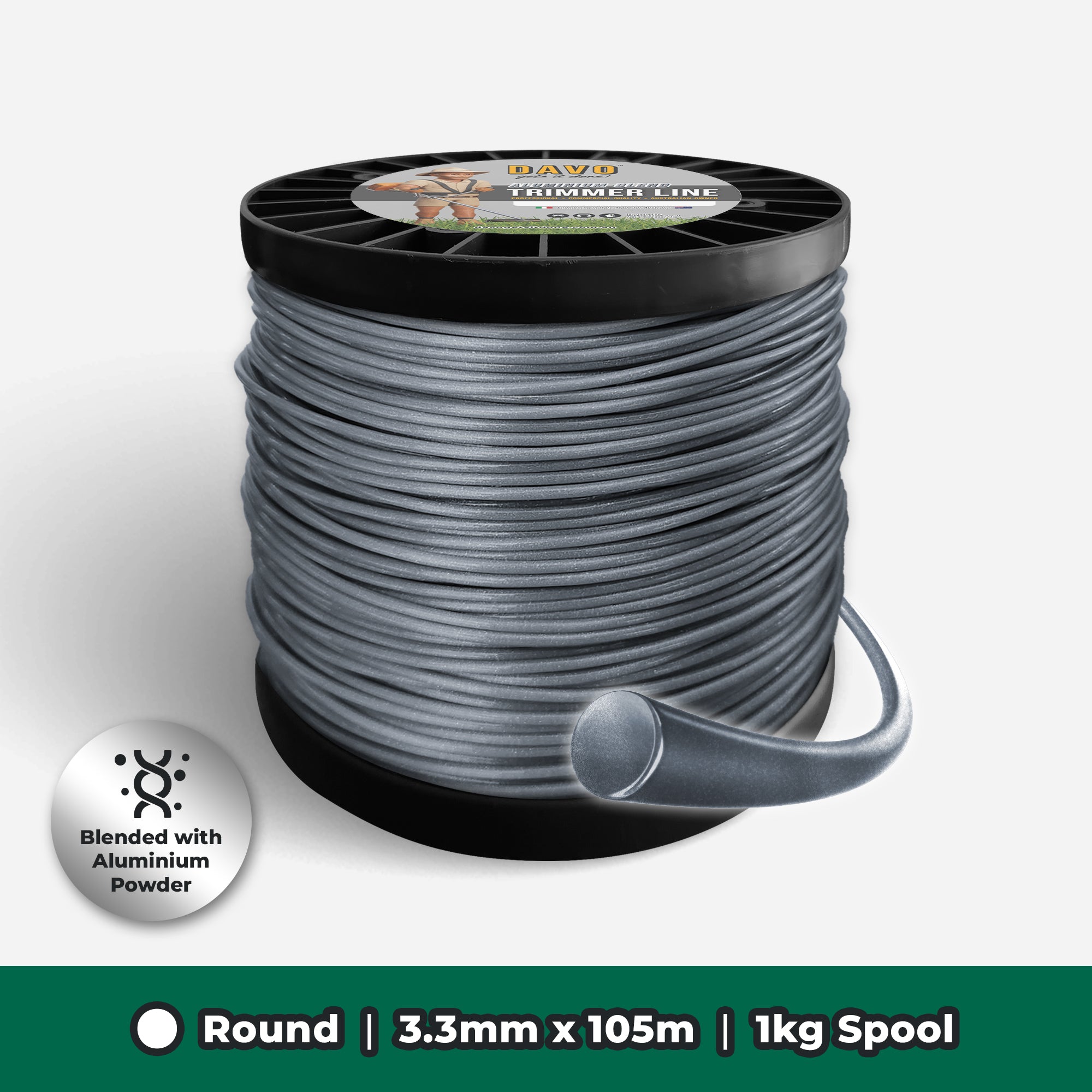 Aluminium Round Trimmer Line