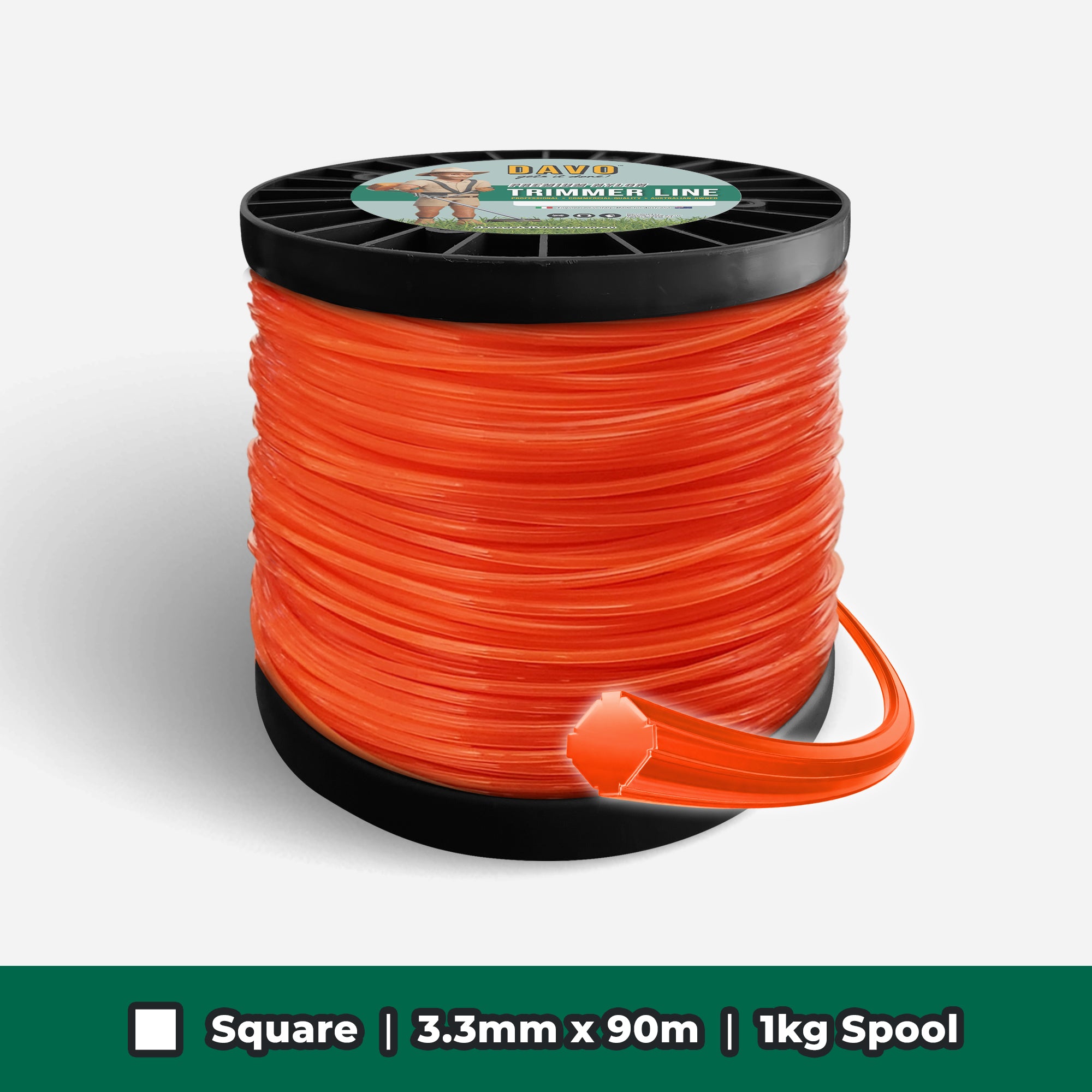 Square Whipper Snipper Trimmer Line
