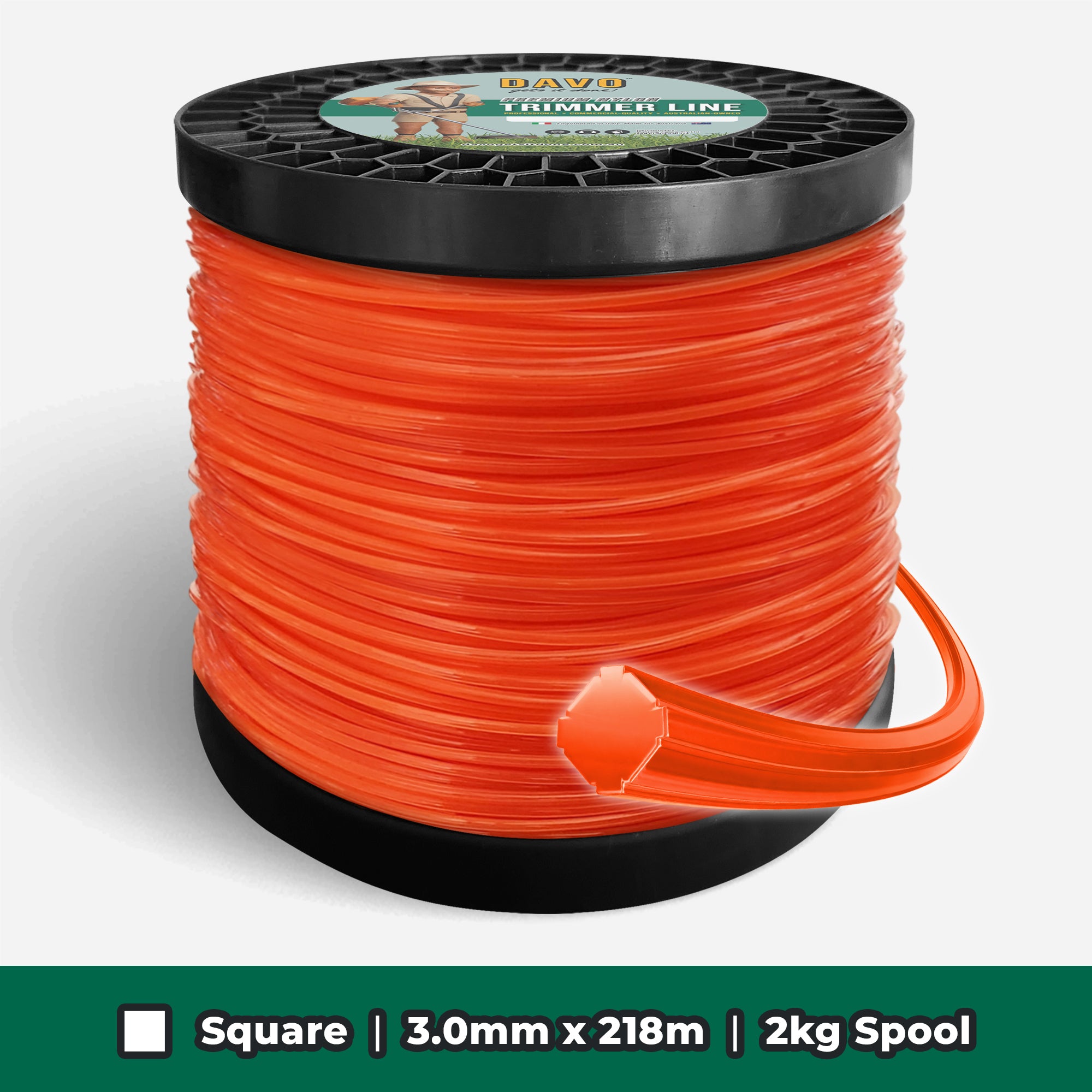 Square Whipper Snipper Trimmer Line