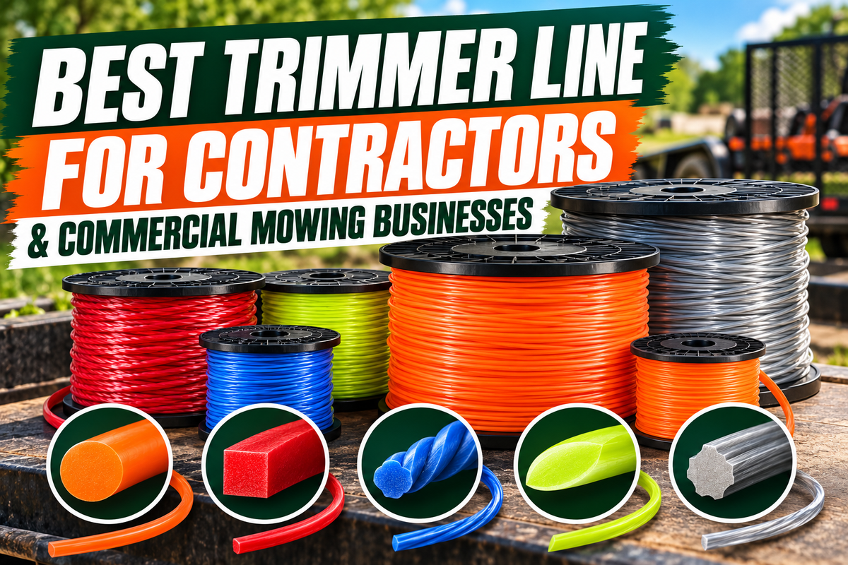 Best Trimmer Line for Contractors and Commercial Mowing Businesses