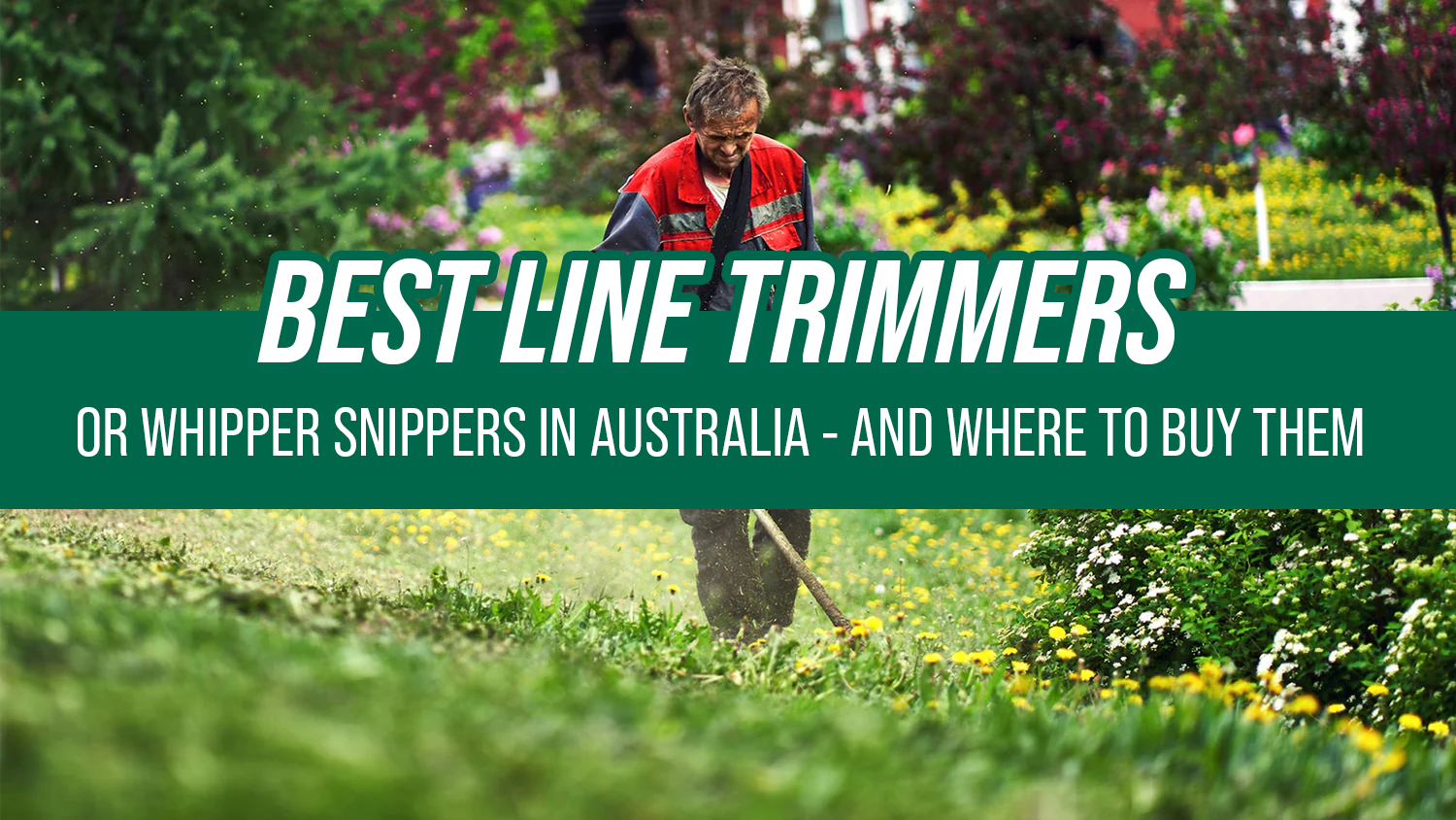 Best Line Trimmers / Whipper Snippers in Australia - and Where to Buy Them