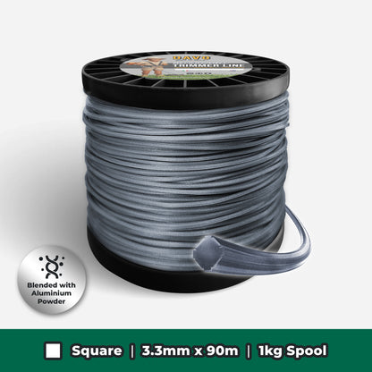 Aluminium Square Trimmer Line